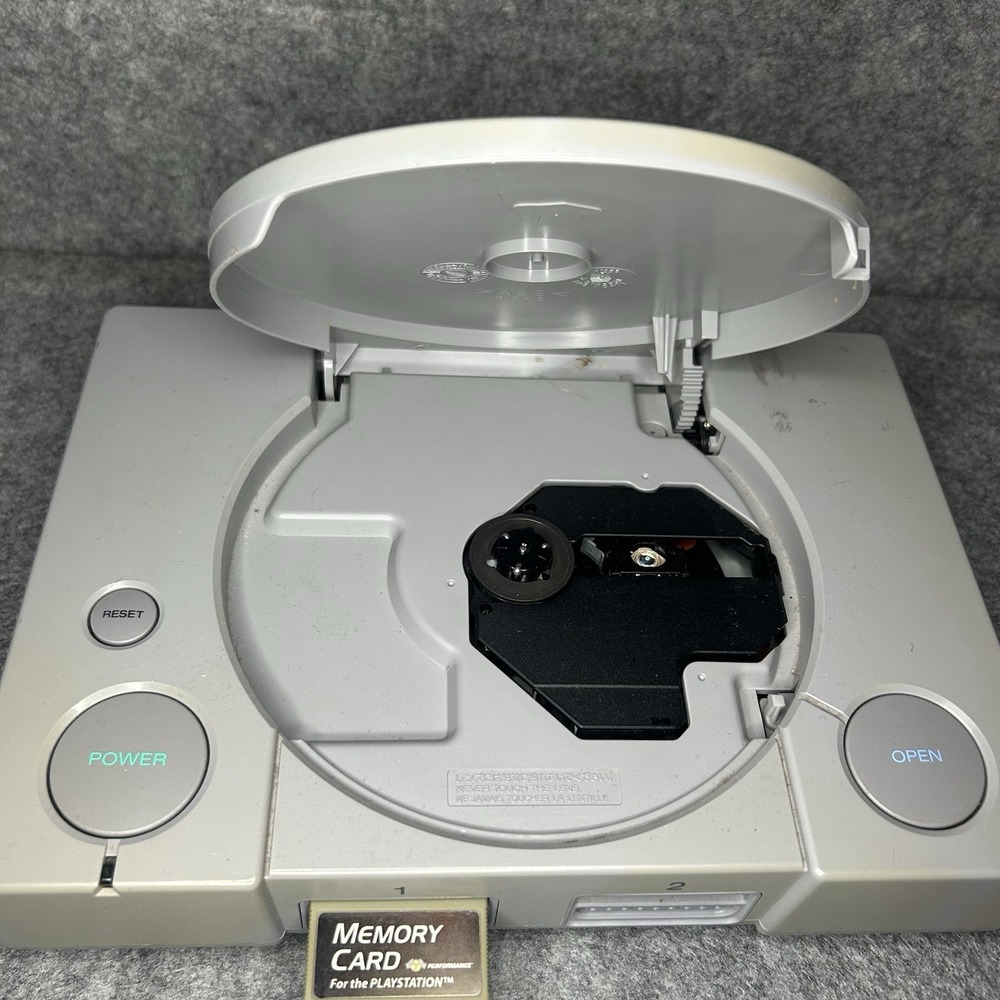 Ps1 Console Only Tested Working Memory Card Included - Picture 3 of 9